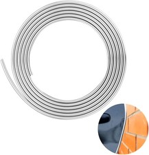 Car Door Edge Guards Chrome Silver Universal U Shape Moulding Trim Strip Automot Car Door Edge Guards Chrome Silver Universal U Shape Moulding Trim Strip Automot