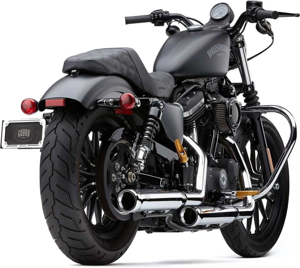 Cobra 6086 3" Neighbor Hater Mufflers 14-22 Harley-Davidson Forty-Eight XLX - Image 2 of 2