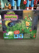 Playmates 1992 Teenage Mutant Ninja Turtles Mutations Mutatin' Raphael in box