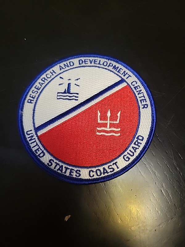 United States Coast Guard Research And Development Crnter Patch 