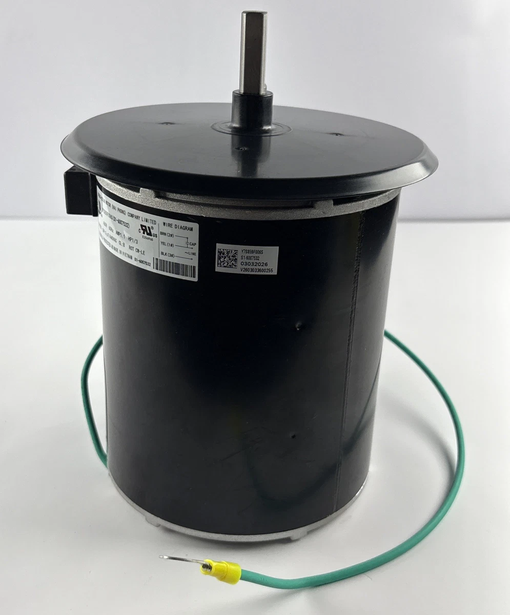 York S1-6007532 Broad-Ocean Condenser Fan Motor 1/3 HP 460V 850 RPM photo 3