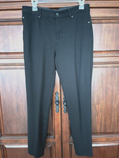 CHICO  S So Slimming Black Jeans-NWOT-SZ1 M 8 SHORT