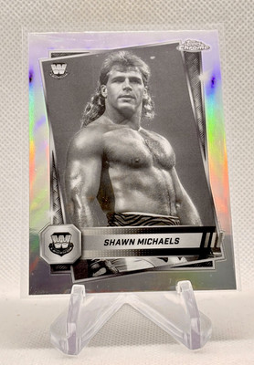 2025 Topps Chrome WWE Shawn Michaels Sepia Refractor Parallel #188