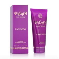 Versace Pour Femme Dylan Purple Perfumed Bath & Shower Gel 200ml - New & Sealed