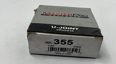 MasterPro Undercar U-Joint 355 Universal Joint Repl 31447 New Auto Sealed