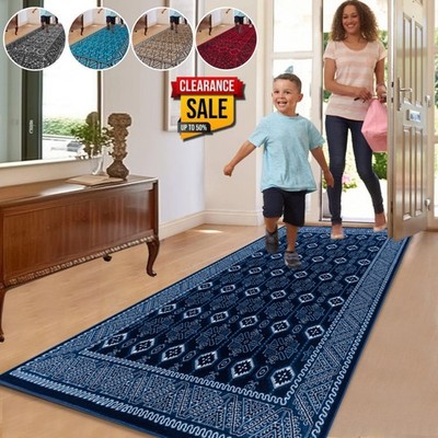 Flurläufer für Wohnzimmer Türmatte Küchenteppich weich Schlafzimmer Vorleger groß