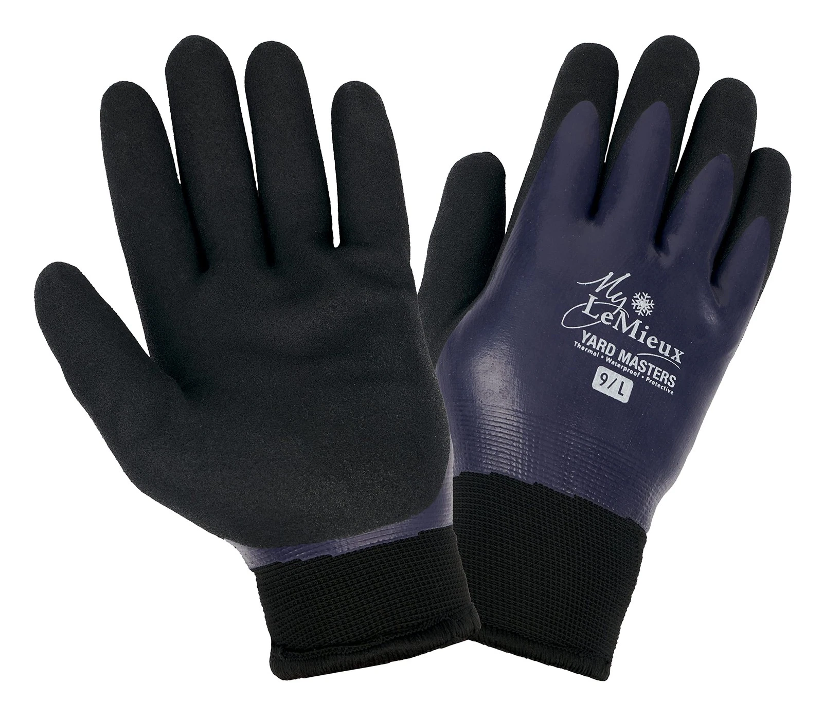 Thermal Work Gloves - Navy - Medium