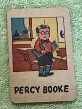 1930s Old Maid by Russell Library Of Games Replacement Card Percy Booke