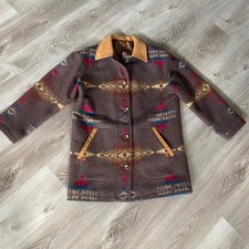 Vintage Pendleton Western Coat Jacket Wool Made in USA Size Small