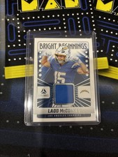 2025 Panini Luminance Ladd McConkey Bright Beginnings Jersey #BB-LMC Chargers