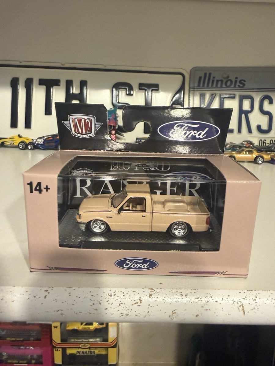 M2 Machines 1:64 1995 Ford Ranger XLT Tan NEW Casting 2026 (Rare