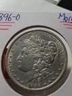 👉1896-O Morgan Silver Dollar  Au Choice  Key-Date/Better Date