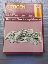Citroen CX (1975-1980) Haynes Owners Workshop Manual