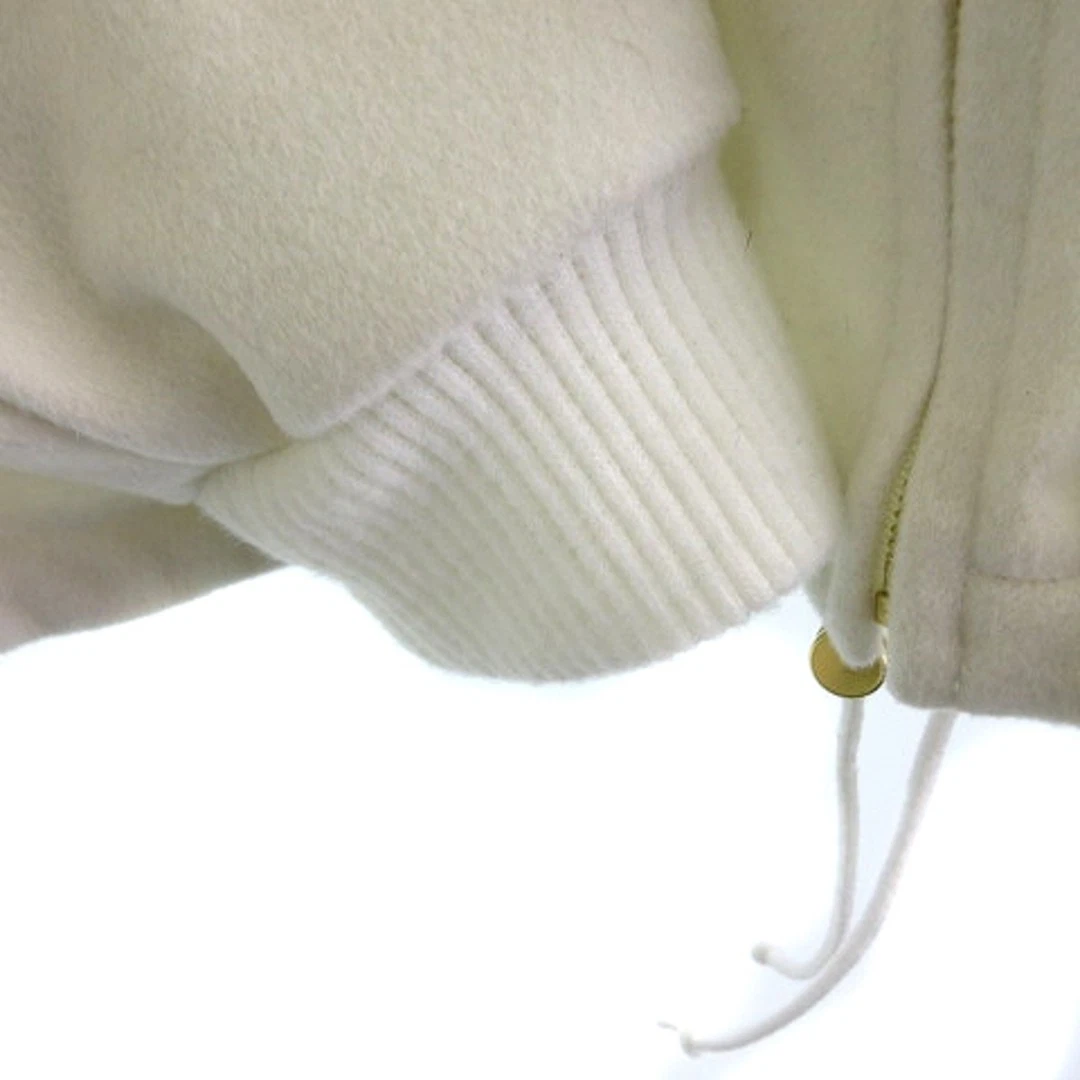 OFF WHITE Felpa con cappuccio Randy Tagged TRUST AW24 RBL02 Cashmere Angora 1 bianco sporco equivalente usata