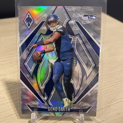 2024 Panini Phoenix - Geno Smith #60 Silver Team Logo /299 Seattle Seahawks SP