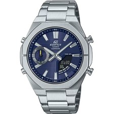 brand new Casio EDIFICE Edifice ECB S10YD 2AJF Smartphone Link Blue Dial Slim 10