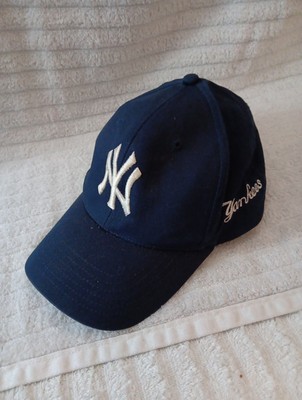 New York Yankees MLB Cap Blue Hook & Loop Hat Adjustable No Brand