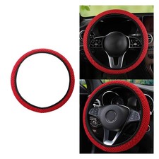 Stretch Elastic Steering Wheel Cover, All-Season Comfort, Warm in Winter Co...