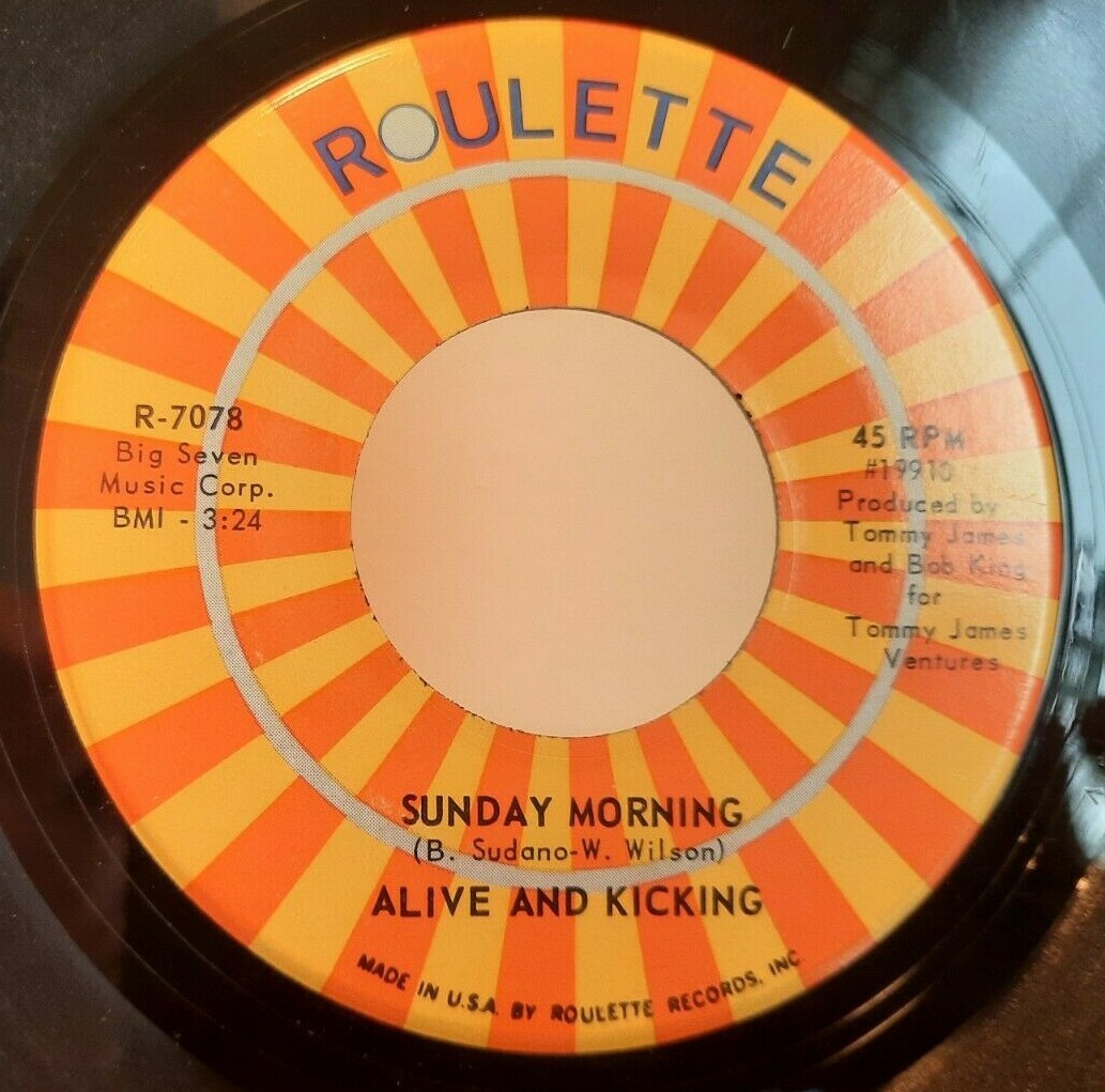 Alive And Kicking Tighter, Tighter/Sunday Morning (1970) eBay