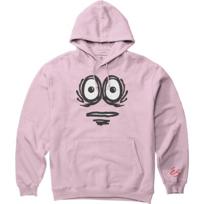 eS x Heroin Eggcell Eyes Pink Hoody. SALE UVP 75£, Heroin Skateboards