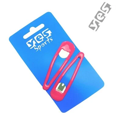 SOLIDA SPORTS 2 große Anti-Rutsch Sport Haarspangen Haarklammern Haarklemmen pink SOLIDA