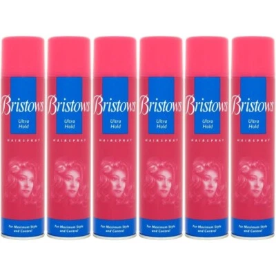 Bristow's Ultra Hold Hairspray 300 ml x 6