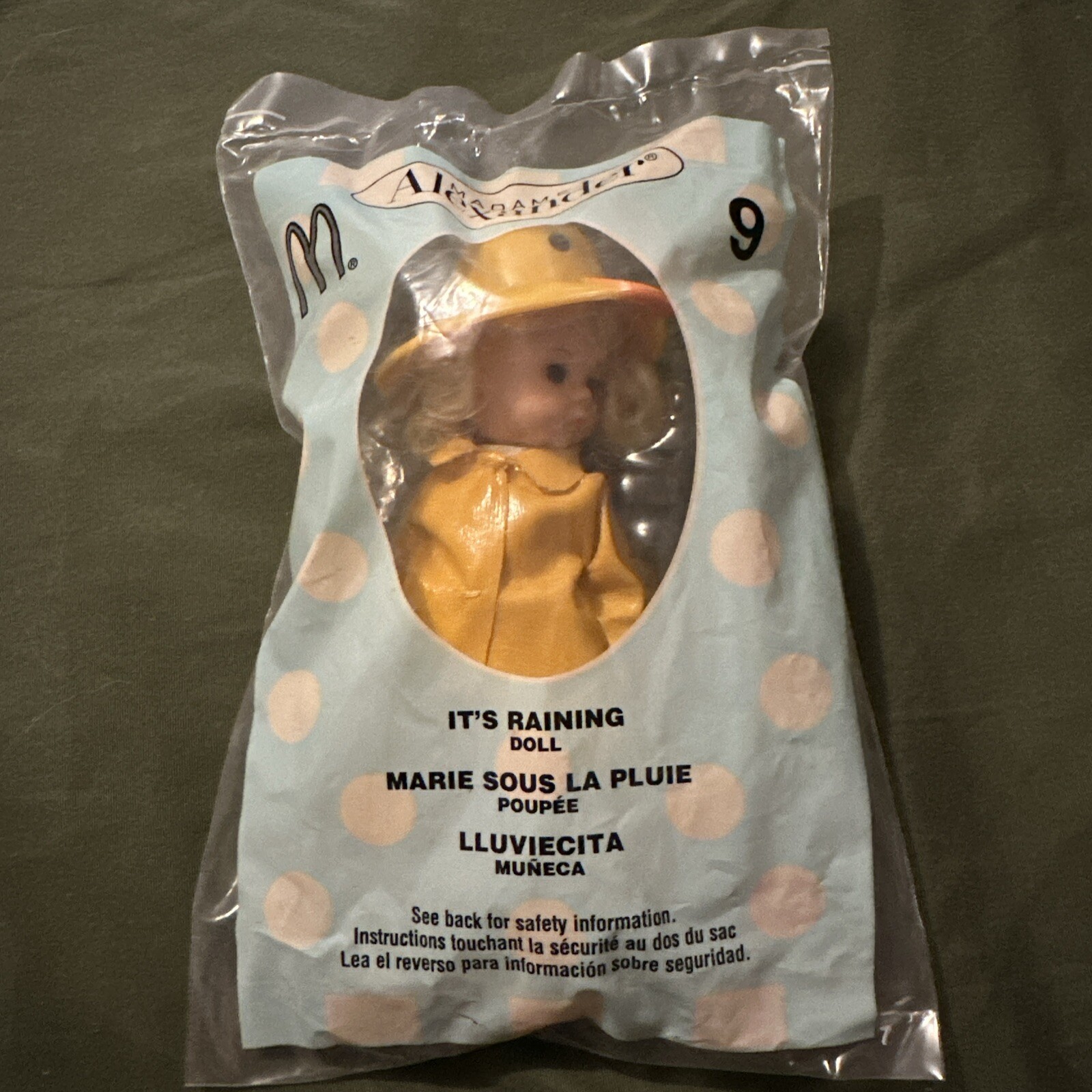 McDONALD'S HAPPY MEAL TOY Madame Alexander ‘It’s Raining’ 2003