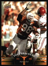 2011 Upper Deck University of Texas Tony Brackens #57 Texas Longhorns