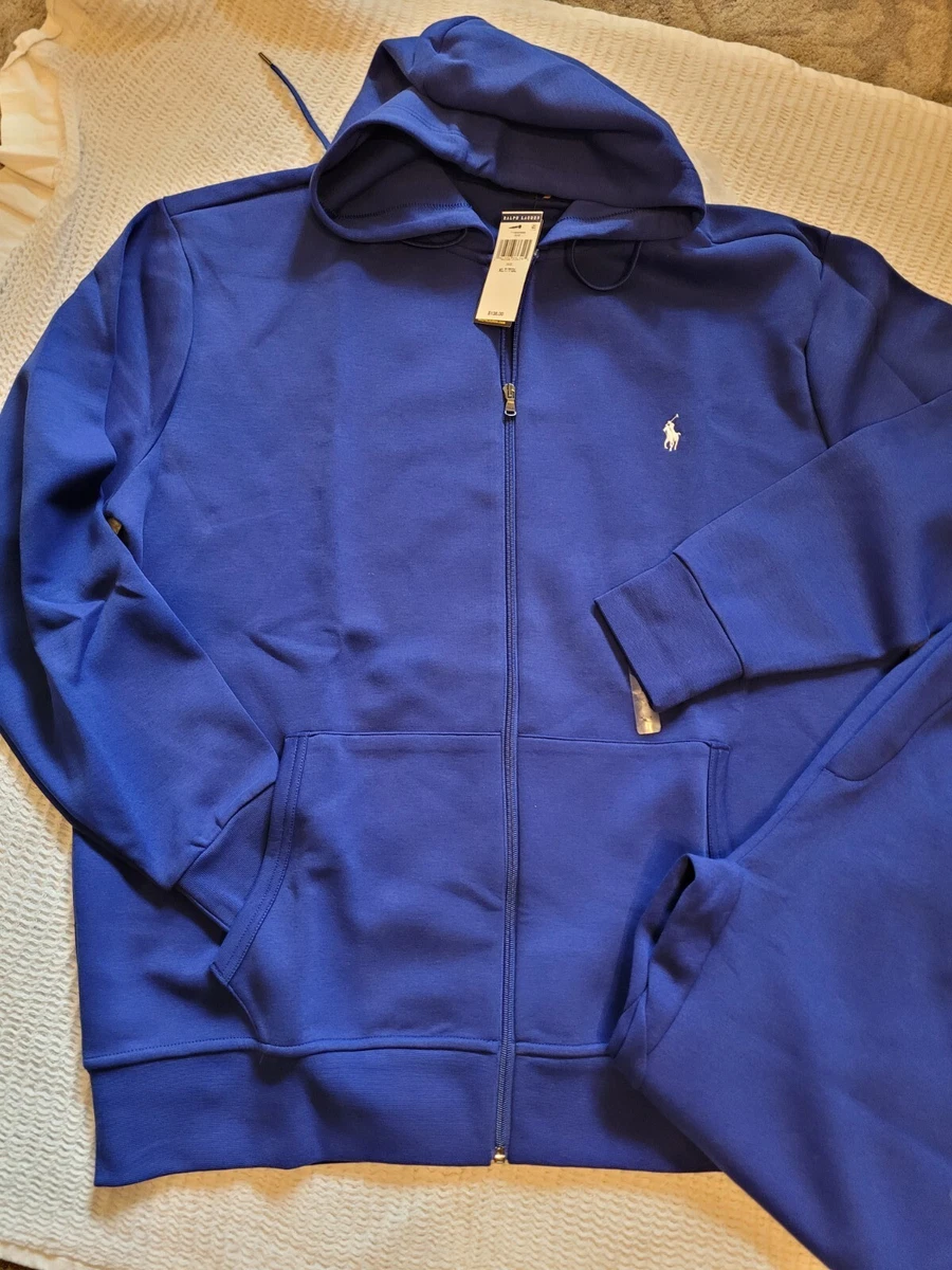 Ralph lauren cheap royal blue hoodie