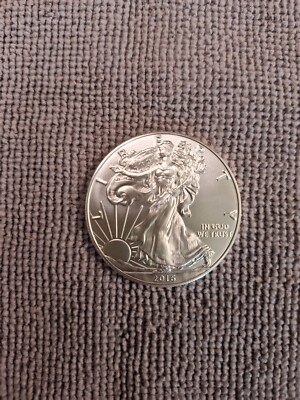 2016 Walking Liberty Silver Doller - With Certificate Of