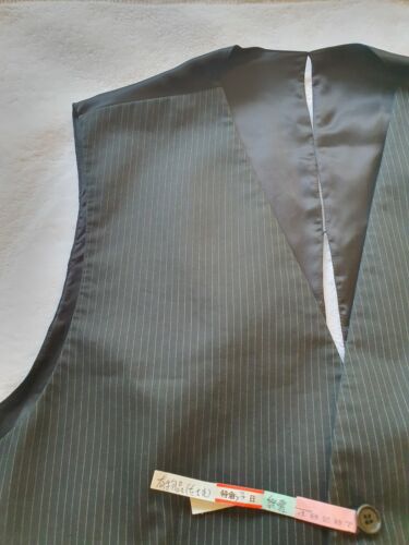 DIOR HOMME 2009 SS RUNWAY CAMPAIGN back SLASHED vest gilet black eu 50 - Picture 4 of 24