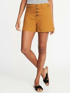 Old Navy High Waist Button Fly Shorts 