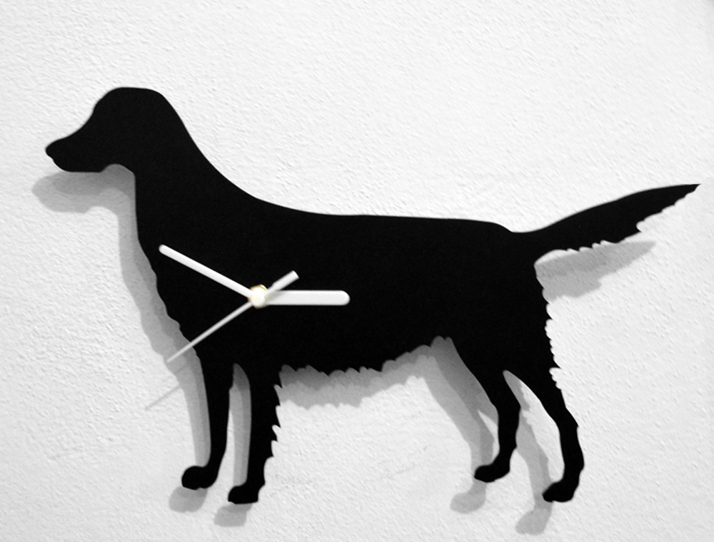 Large Munsterlander Dog Wall Clock eBay