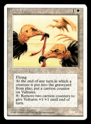 Osai Vultures Fourth 4th Edition MTG Magic The Gathering