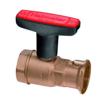HEIMEIER Pumpen-Kugelhahn Globo P 1'' x 1'', Rotguss