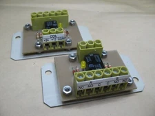 Qty.  2  DPDT Relay Module 12/24 VDC Coil 1/2 A Contacts