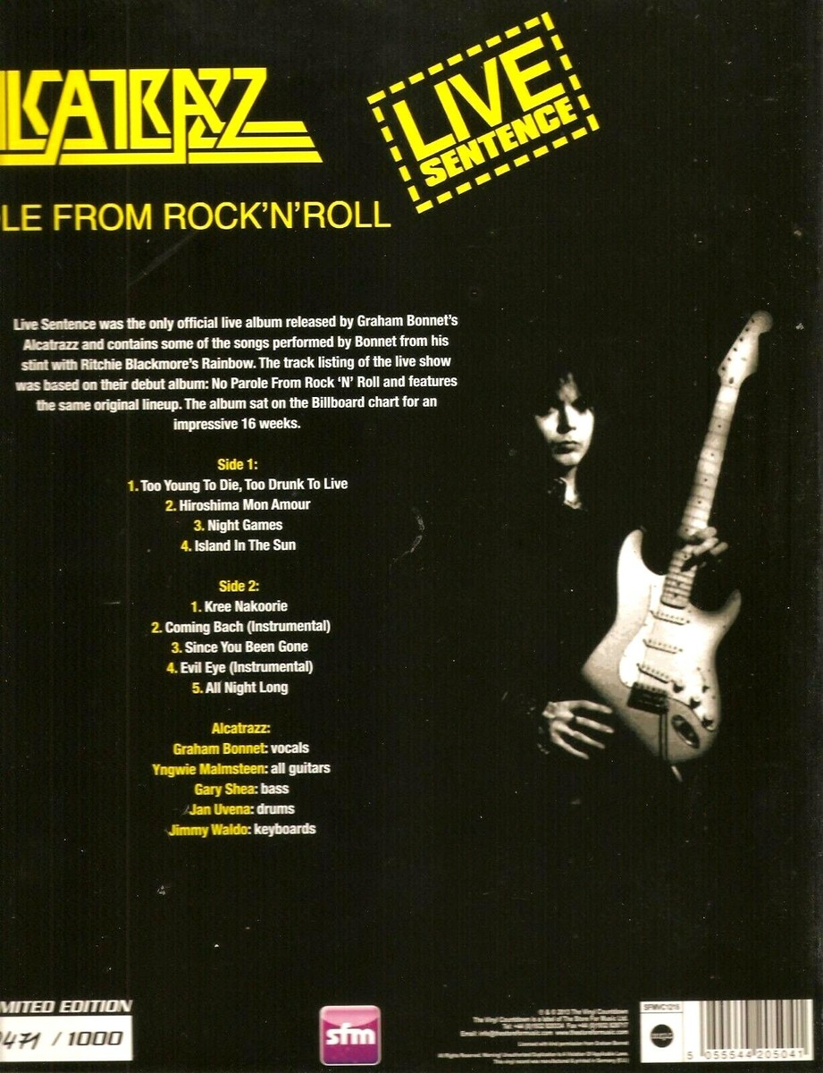 洋楽 Alcatrazz / On Partole  2LP 洋楽 Alcatrazz / On Partole 2LP Alcatrazz – Alcatrazz On