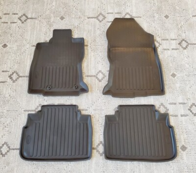 #ad 2019 2024 SUBARU FORESTER All Weather Floor Mat Set Black OEM $70.00