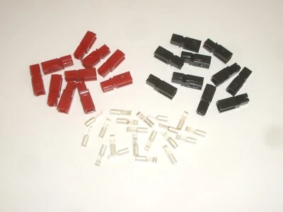 ANDERSON POWER PRODUCTS ANDERSON POWERPOLE PP30 30A QUICK DISCONNECT CONNECTORS 12-16AWG 10 PAIR