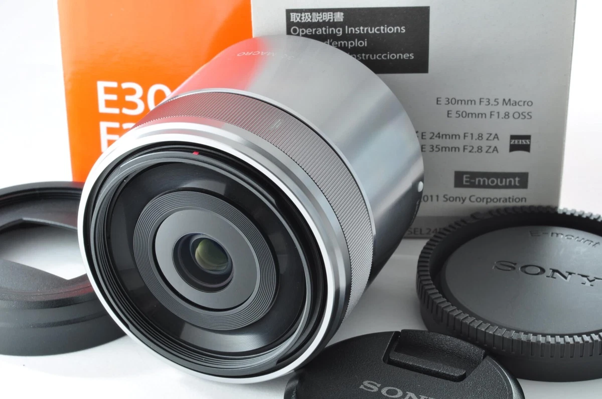 SONY E 30mm f3.5 Macro Lens SEL30M35 Macro Lens For E-mount