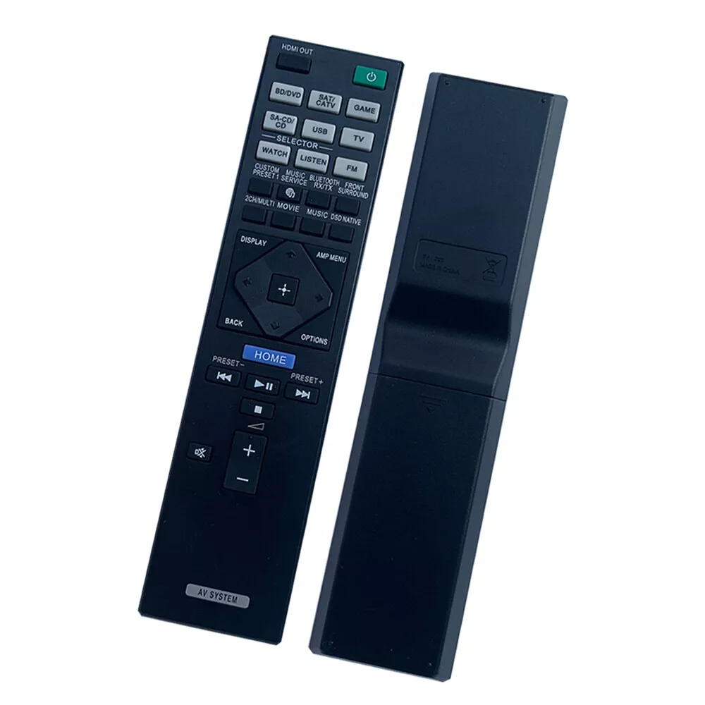 New Replaced Remote Control For Sony AV Receiver STR-DN1070 STR