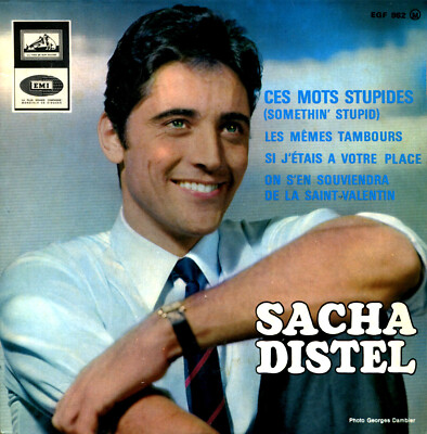 Sacha Distel - EMI 962 - Diese dummen Worte - Die gleichen Trommeln, + 2