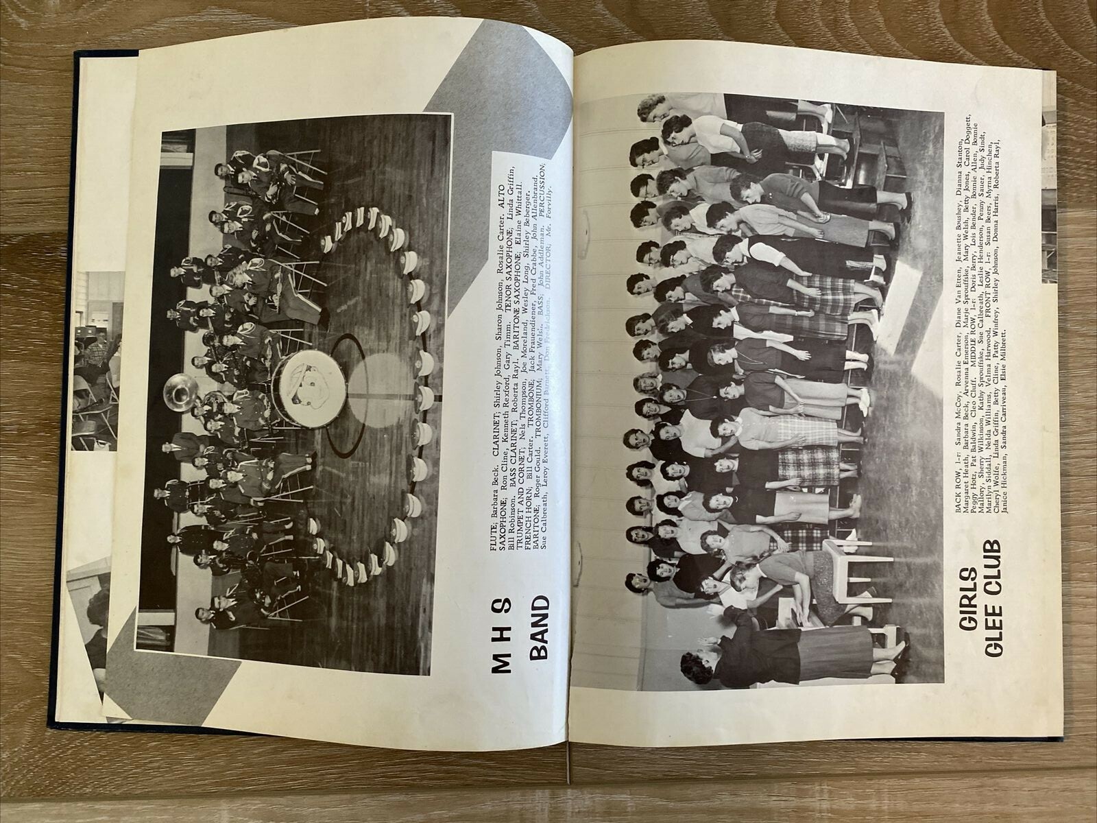 1960 Mapleton High School Yearbook Annual Maple Log Mapleton