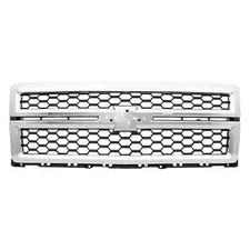 New Front Grille Fits 2014-15 Chevrolet Silverado 1500 GM1200696C 23259620 Capa
