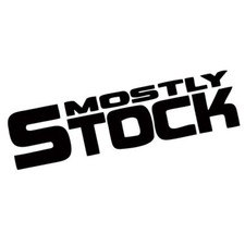 3x Mostly Stock Funny Vinyl Decal Sticker Hella Jdm Turbo Drift Car Truck