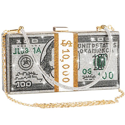 bedazzled money purse