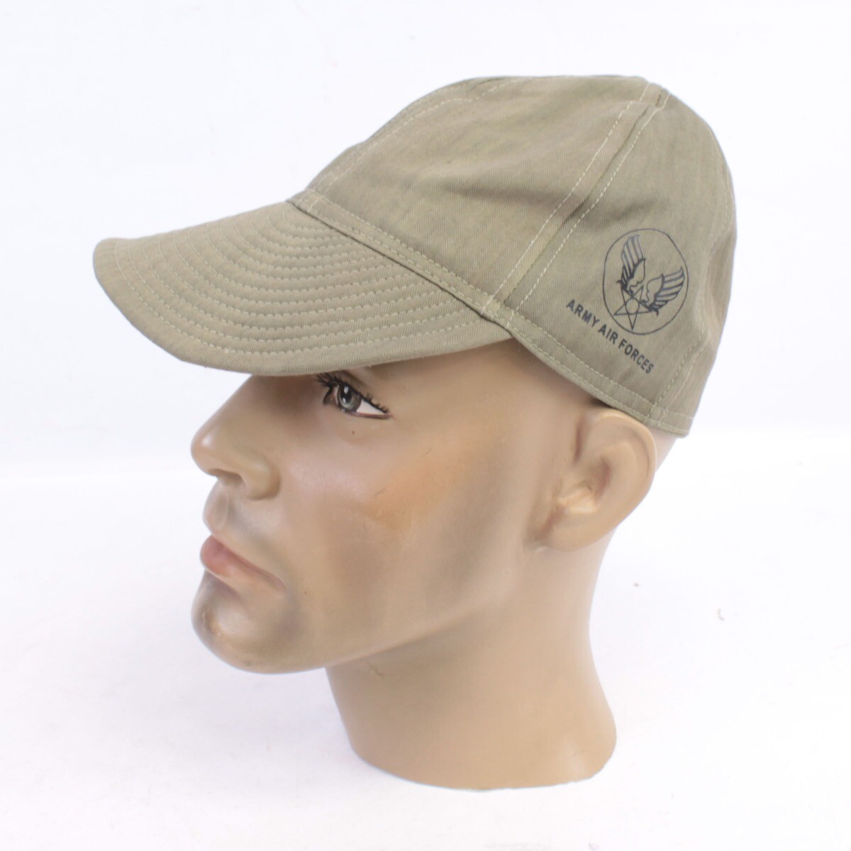 個人装備 WW2 US ARMY AIR FORCE A3 HBT MACHNIC CAP s-l1200.jpg