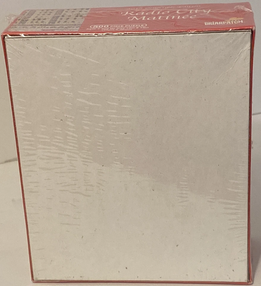 Rompecabezas Radio City Matinee Music Hall 2012 edición coleccionable 500 nuevo Foto 2 de 4