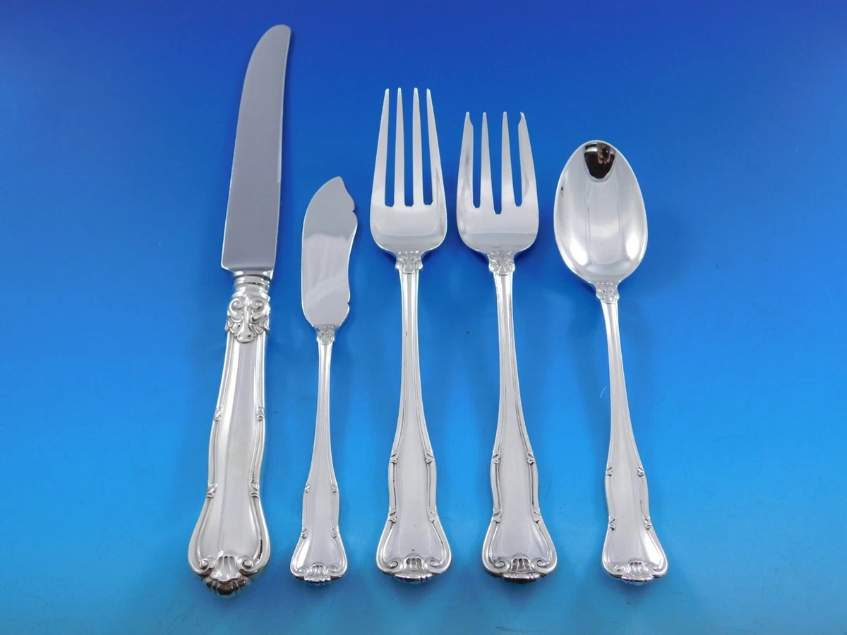 Tiffany & Co. 1900-1940 Antique US Sterling Silver Flatware Sets