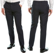 NWT HUGO Hugo Boss Red Label By Hugo Boss Checked Wool Dress Pant